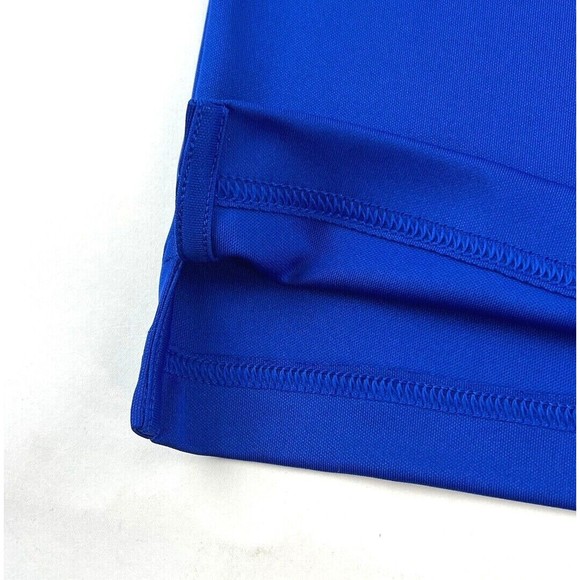 New Under Armour Heat Gear The Ripken Experience Golf Polo Shirt Mens L Blue - Picture 3 of 8